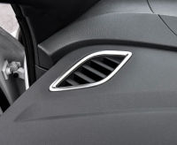 รถ Dashboard A เสา Air Outlet Vent Trim กรอบสติกเกอร์สำหรับ VW ID.4 ID4 GTX Crozz 2021 2022อุปกรณ์จัดแต่งทรงผม