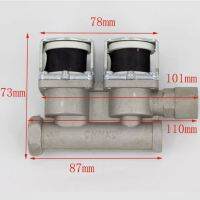 ZD-08 DC24V เตาอบโซลินอยด์วาล์วเตาอบแก๊สด้านใน Filament Self-Priming Solenoid Valve