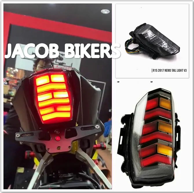 R15 v3 integrated tail light Clearance