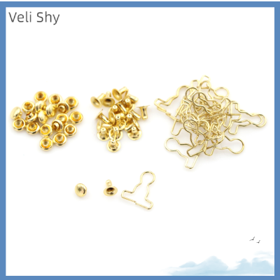 Veli Shy 20ชิ้นเสื้อผ้าตุ๊กตา DIY หัวเข็มขัดโลหะขนาดเล็ก9มม. เหมาะสำหรับอุปกรณ์เสริม1/2ตุ๊กตา BJD