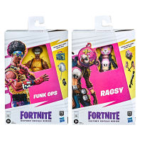 Hasbro Fortnite Originals แท้ Ragsy Funk Ops ภาพยนตร์และอะนิเมะอุปกรณ์ต่อพ่วงรุ่นสะสมของขวัญเด็กของเล่นรุ่น