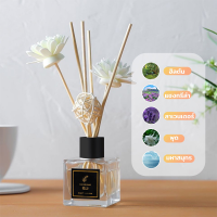 น้ำหอมอโรม่า ก้านไม้หอม 50มล กลิ่นแบรนด์ Reed Diffuser Aroma น้ำหอมห้องนอน เจลปรับอากาศ(จัดส่งตอนนี้)