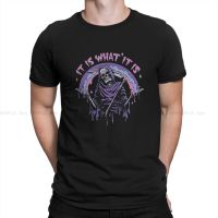 Death It Is What Pastel Goth Grim Reaper Drip Classic Special Tshirt Mexican Skull Santa Muerte Leisure T Shirt Stuff