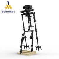 BuildMoc ชุดบล็อกตัวต่อมอนสเตอร์หุ่นยนต์ Mecha สีดำอิฐของเล่นของเล่นสำหรับของขวัญวันเกิดเด็ก