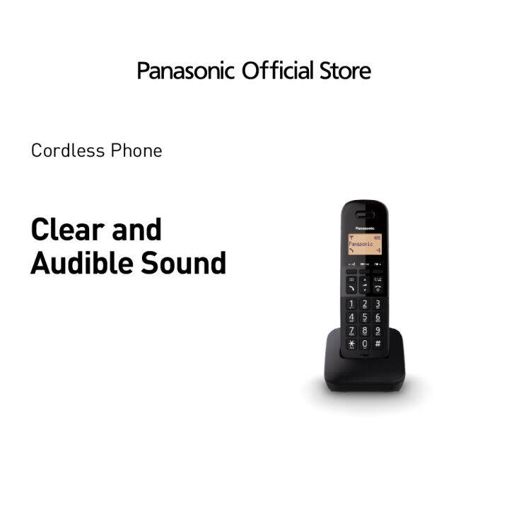 Panasonic KXTGB310PHB Digital Cordless Phone Lazada PH