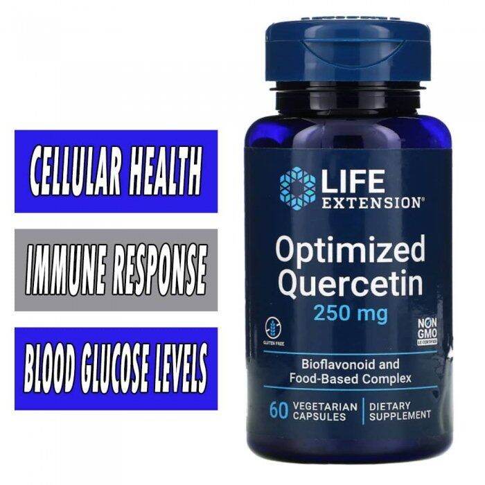 Life Extension Optimized Quercetin 250 mg 60 vegetarian capsules