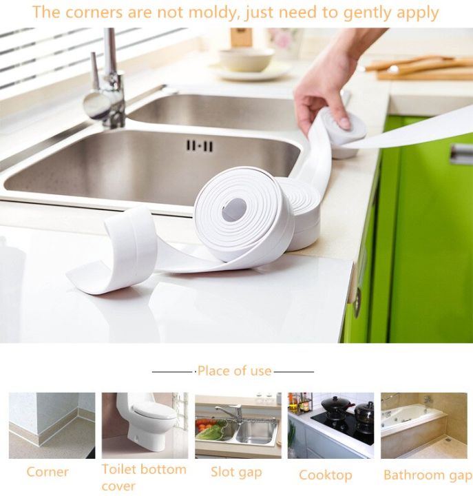 bath-sealing-tape-bathroom-kitchen-shower-water-proof-mould-proof-tape-sink-strip-tape-self-adhesive-waterproof-adhesive-adhesives-tape