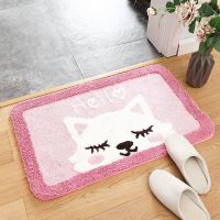 Door Mat with Non-Slip พรมเช็ดเท้ากันลื่นอย่างดี พรม พรมเช็ดเท้า ภาพการ์ตูน นุ่มและดูดซับ แผ่นรองฝ่าเท้ากันลื่น 40cm*60cm พรมห้องน้ำ พรมเช็ดเท้ากันลื่นซับน้ำอย่างดี พรมตกแต่งห้อง พรมตกแต่งบ้าน เหมาะกับทุกพื้นที่ในบ้าน มีลายให้เลือก