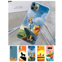 T-106 Lion King โปร่งใส อ่อนนุ่ม ซิลิโคน TPU เคสโทรศัพท์ หรับ Samsung A34 M52 A04 M30S A23 M23 M53 M21 A54 M30 A40S A9 A14 A04S M33 Plus