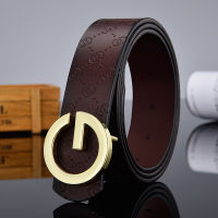 2021Aoluolan Design G Letter buckle High Quality Cowhide Mens Woman Belts Casual Fashion Smooth buckle Belt Width 3.4cm