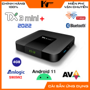 Android TV Box TX3 Mini Plus, New 2022, S905W2, Ram 4GB, Bộ nhớ 32GB