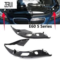 ZR สำหรับคู่ L + R บนไฟหน้าเลนส์เชลล์ปะเก็นซีลฝาครอบสำหรับ-BMW E60 5-Series 2004-2010 63126934511 63126934512