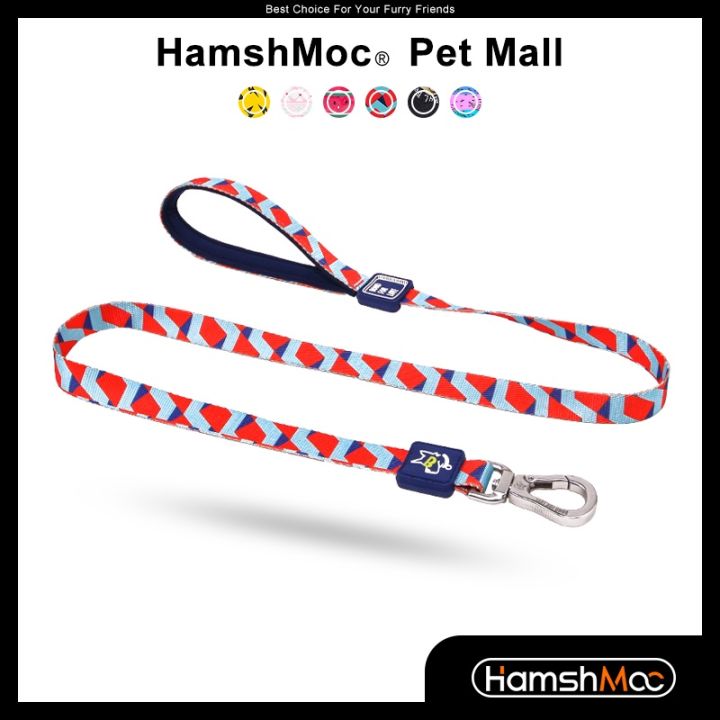 hamshmoc-สายจูงสุนัข-ไนล่อน-น้ําหนักเบา-พร้อมตะขอ-ทนทาน-สําหรับสัตว์เลี้ยง-ขนาดเล็ก-กลาง-ใหญ่