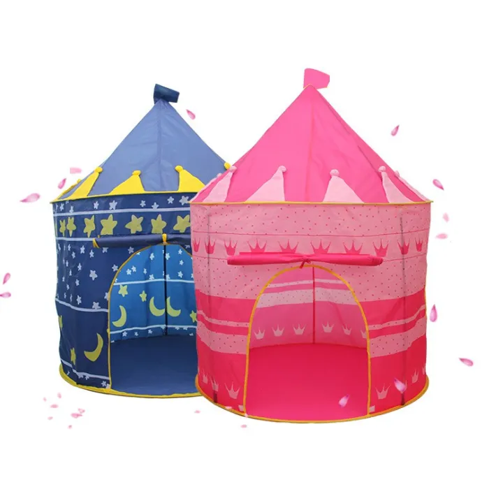 Portable Folding Camping Kids Tent Castle Cubby House Lazada PH
