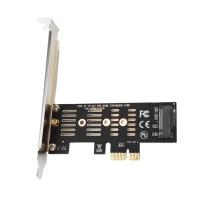 Milageto PCIe อะแดปเตอร์การ์ดต่อพ่วง SSD X1เพื่อ M.2ติดตั้งได้ง่ายไร้คนขับ