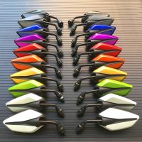 Motorbike Side Colorful Universal 10MM Moto Mirrors for Kawasaki versys 650 z900rs z650 Motorcycle Rearview Mirror