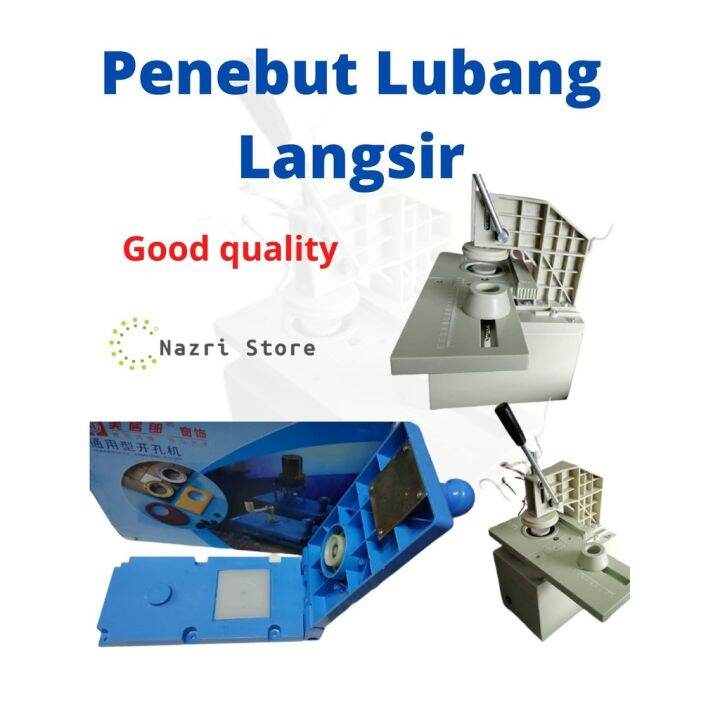 ☁ Eyelet Electric puncher machine - elektrik mesin penebuk lubang ...