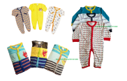 Set 3 Body Tay Dài liền quần cotton Việt Nam cho bé trai từ 3 tháng