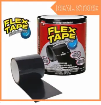 Flex Tape Rubberized Waterproof Tape, Black