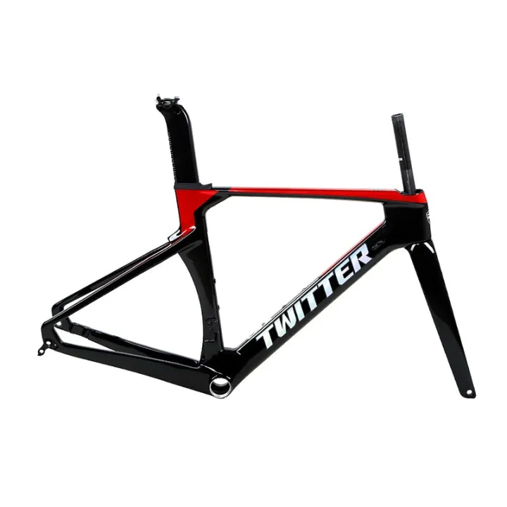 Carbon Racing Bike Frame Twitter Fork R5 Thru Axle 12X142mm Disc Brake ...