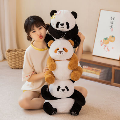 Plush Cute Panda Toys Plushies Cartoon Doll Soft Pillow Decor Gifts Girls Kids