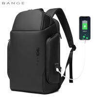 2022 BANGE New Waterproof 15.6Inch Business Computerbackpack USB Interface For Charging Bag LargeCapacity Mens Backpack