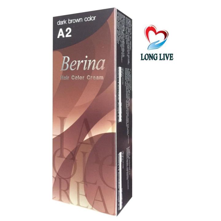 Màu nâu là sự lựa chọn an toàn và phù hợp với nhiều style tóc. Berina A2 Nâu chính là sản phẩm nhuộm tóc mang đến màu nâu lý tưởng cho mái tóc của bạn. Hãy xem qua hình ảnh và cảm nhận khả năng thay đổi lớn của mái tóc sau khi sử dụng sản phẩm Berina A2 Nâu.