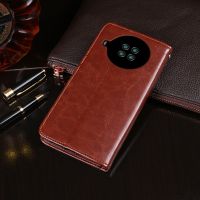 ∈ Dla Cubot uwaga 20 przypadku etui Flip Wallet biznes skórzany Capa etui na telefon dla Cubot uwaga 20 okładka Fundas z gniazdem na karty akcesoria