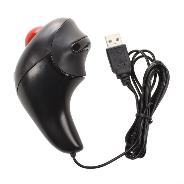 thumb-controlled-handheld-wired-trackball-mice-mouse
