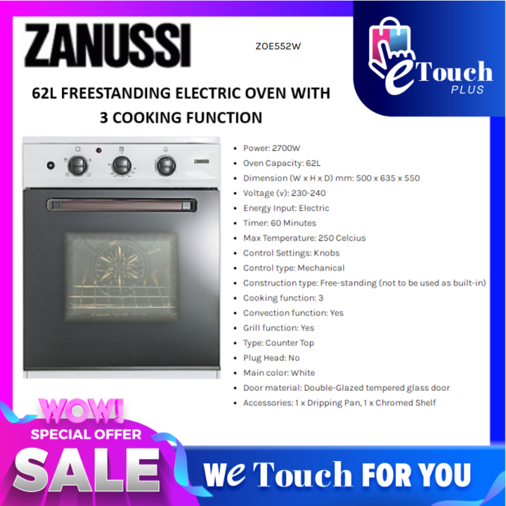 zanussi zoe552w