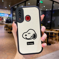 เคส Vivo Y12 Case Snoopy leather ซิลิโคนนุ่มกล้องหน้าเต็มหน้า ป้องกันกล้อง กันกระแทก ฝาหลัง