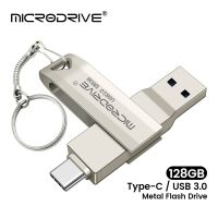 2 in 1 OTG USB-C Flash Pen Drive Metal Memory Stick Usb 3.0 flash Disk 64GB 128GB 256G 512G USB3.0 Dual C Pendrive free shipping