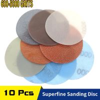 นิ้ว Superfine Sanding Disc 75 มม.กระดาษทรายแห้งเปียก 600- 5000 Grits HOOK LOOP สำหรับรถขัด sander ขัดยานยนต์-Jiieu