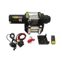 12v/24v 5000 lbs electric winch for traction portable winch