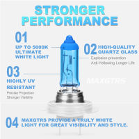 2x Super White 100W H1 H4 H7 H8 H11 9005 HB3 9006 HB4 H27 880 881 HeadLight Lamp 5000K Xtreme Blue 12V Car Halogen Light Bulb