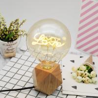 HiMISS R LED Love Letter โคมไฟ G125 Edison หลอดไฟสีเหลือง Galss Shell สำหรับ Home E27 Vintage หลอดไส้ Edison โคมไฟ