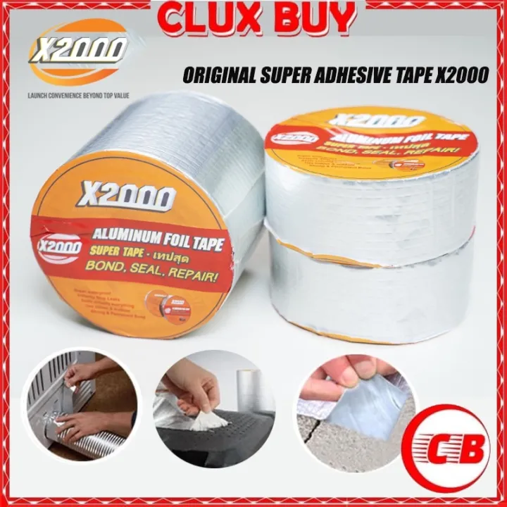X2000 SUPER TAPE Adhesive Tape Waterproof Masking Tape Repair Wall
