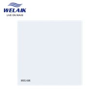 WELAIK European Standard 80x80mm Crystal Glass Blank Filled Panel A19BKW1