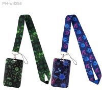 ER1102 Medical Biological Cell Bacteria Lanyard Card Holder Doctor Hanging Neck Phone Lanyard Badge Subway Access Card Holder