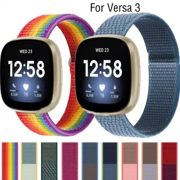 Watchband for Fitbit Versa 4 Correa Sense 2 Sport Hollow Colorful Silicone  Bracelet for Fitbit Versa