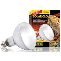 Exo Terra - Solar Glo 160W Sun Simulating Lamp 160W หลอดจำลองแสงอาทิตย์ 160 วัต หลอดไฟสำหรับสัตว์เลี้ยง