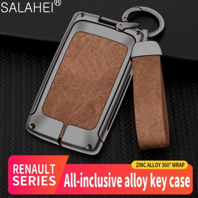 Car Key Cover Case Holder For Renault Captur Megane Talisman Espace Clio Zoe Koleos Scenic 4 Arkana Dacia Sandero Card Accessory