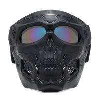 “：》+ Skull Horror Helmet  Off Road Motorcycle  Sports Riding Harley   Motorcycle Riding  Tactical Helmet