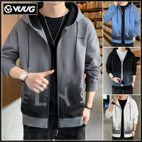 VUUG Hooded Sweater ผู้ชายฤดูใบไม้ผลิและฤดูใบไม้ร่วงเวอร์ชั่นเกาหลีเทรนด์หลวมทุกการแข่งขันฮิปฮอปยอดนิยมฮ่องกงแนวโน้มแบรนด์ Ins กีฬา