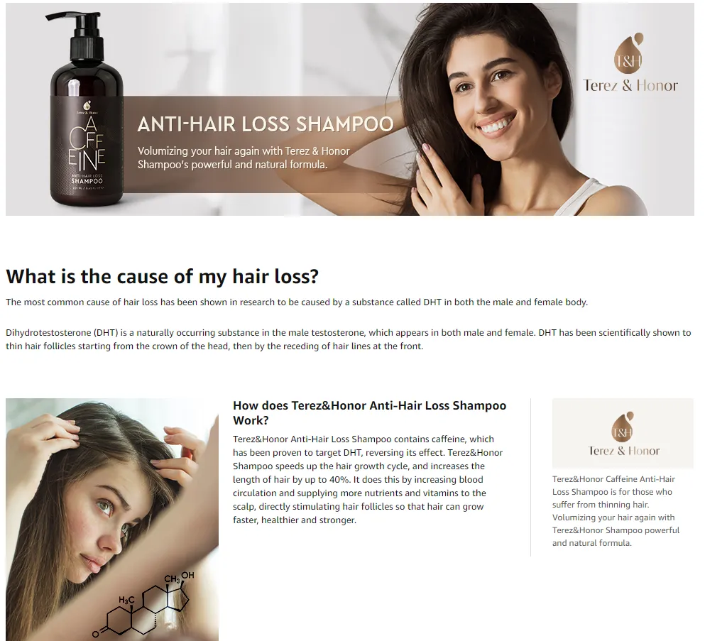 Caffeine Hair Loss Hair Growth Shampoo, Volumizing Thinning Hair with Natural and Healthy Ingredients | Lazada PH Caffeine Hair Loss Hair Growth Shampoo, Volumizing Thinning Hair with Natural and Healthy Ingredients | Lazada PH