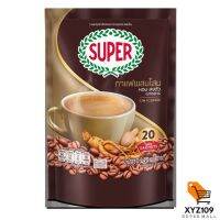 SUPER COFFEE ซุปเปอร์กาแฟ ผสมโสม ขนาด 20 ซอง [Super Coffee Super Coffee mixed with 20 sachets]