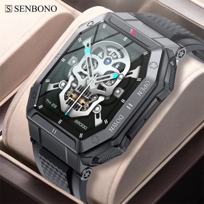 ZZOOI SENBONO 2022 New Sports Smart Watch Men Smartwatch Bluetooth Call Health Fitness DIY Dial Watch For Android Ios Smartwatch Women