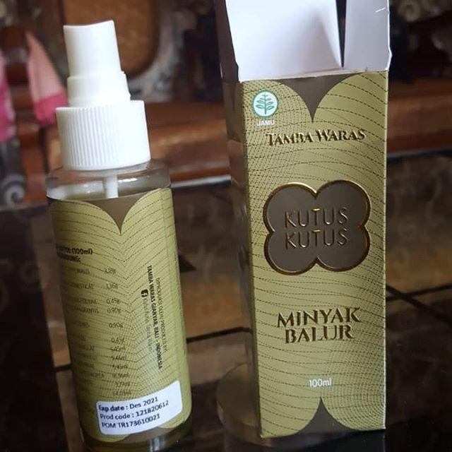 Minyak Gosok Kutus Kutus 100ml Tamba Waras Balur Original Asli Bali