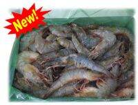 กุ้งขาวทั้งตัวแช่แข็ง(Frozen White Vannamei Shrimp) size 41/50 ขนาด 1Kg (NW90%)