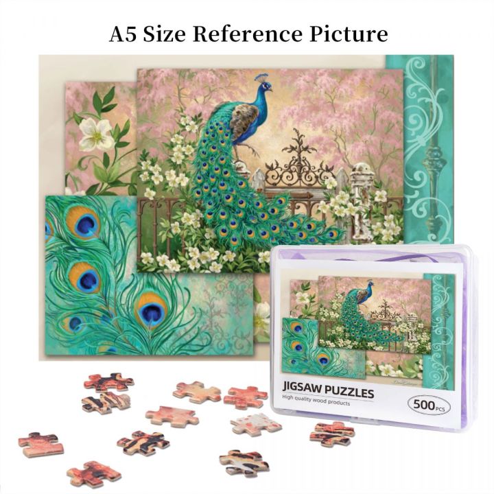 jewel-of-the-garden-wooden-jigsaw-puzzle-500-pieces-educational-toy-painting-art-decor-decompression-toys-500pcs